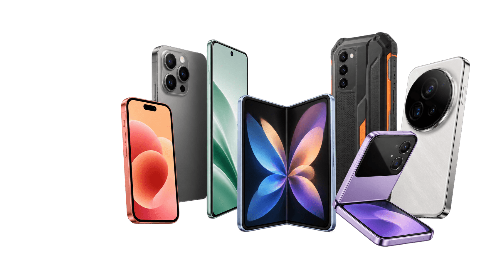 Assortiment Smartphones